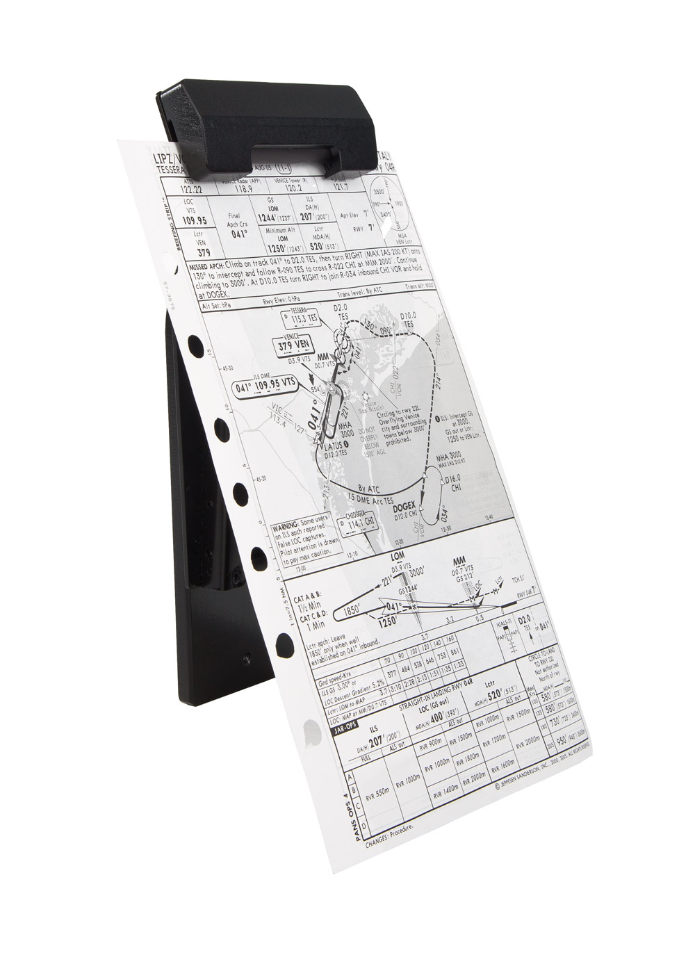 FSC-B737-Yoke-Wheel-Chart-Holder-WITH MAP